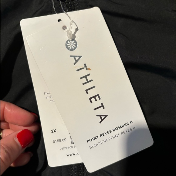 Athleta Point Reyes Bomber Wind Breaker Jacket - Picture 5 of 9